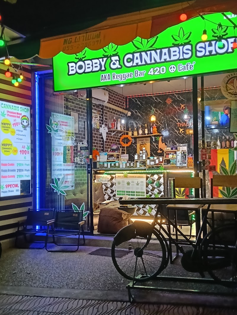 Bobby cannabis shop and reggae bar