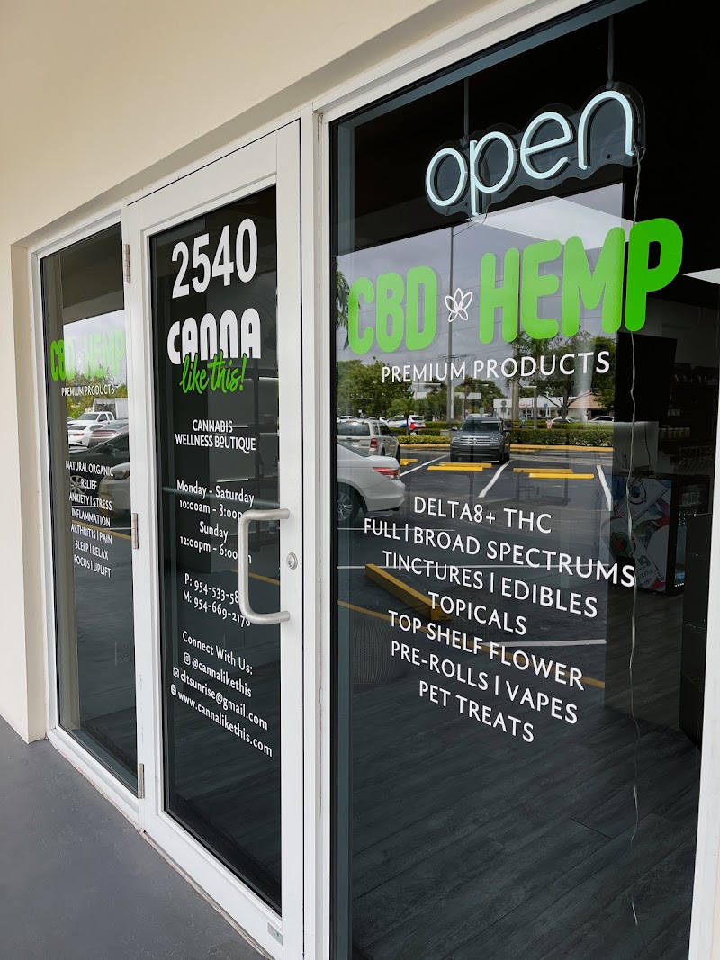 Canna Like This! Cannabis Wellness Boutique: Delta-8+ THC & CBD Smoke Shop Canna Like This! Cannabis Wellness Boutique: Delta-8+ THC & CBD Smoke Shop