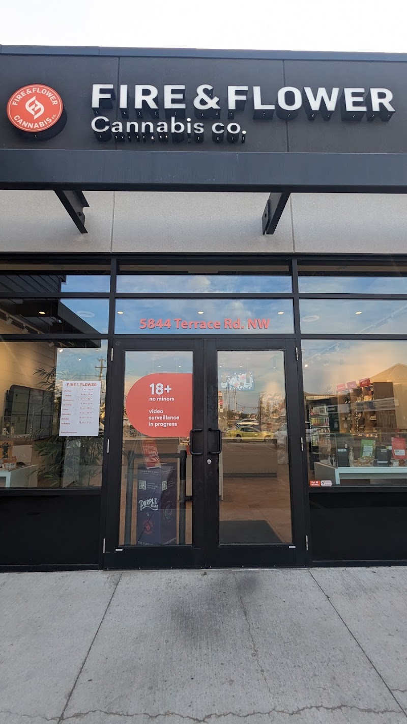 Fire & Flower Cannabis Co. | Edmonton Terrace Plaza Weed Store