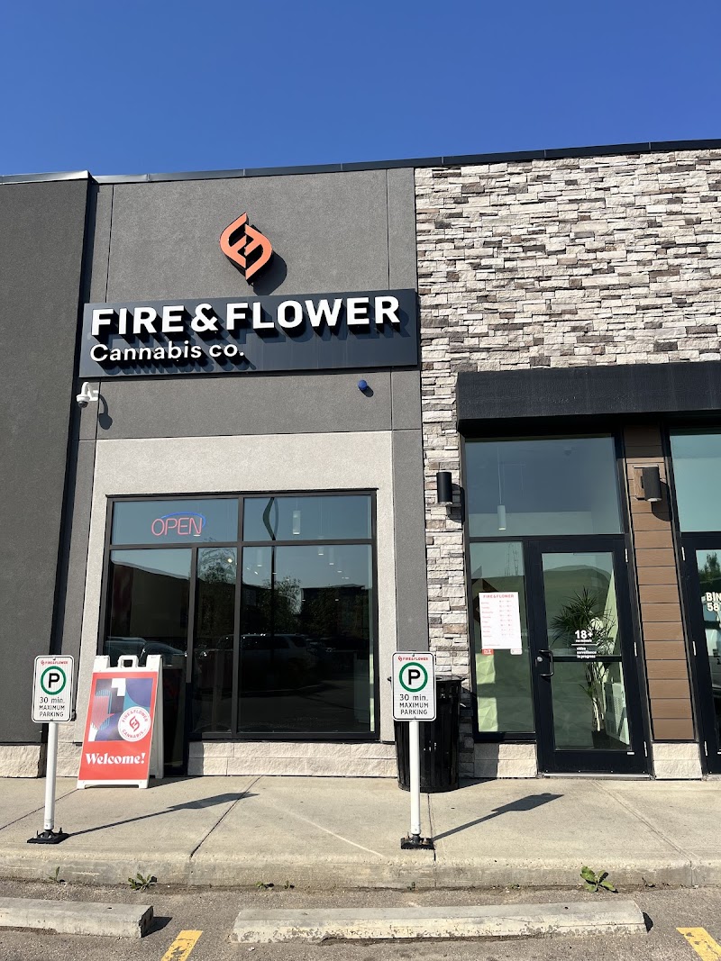 Fire & Flower Cannabis Co. | St. Albert Shoppes at Giroux Weed Store