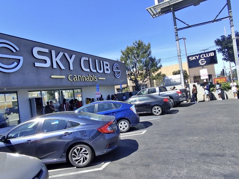 Sky Club Cannabis Weed Local Dispensary in Van Nuys