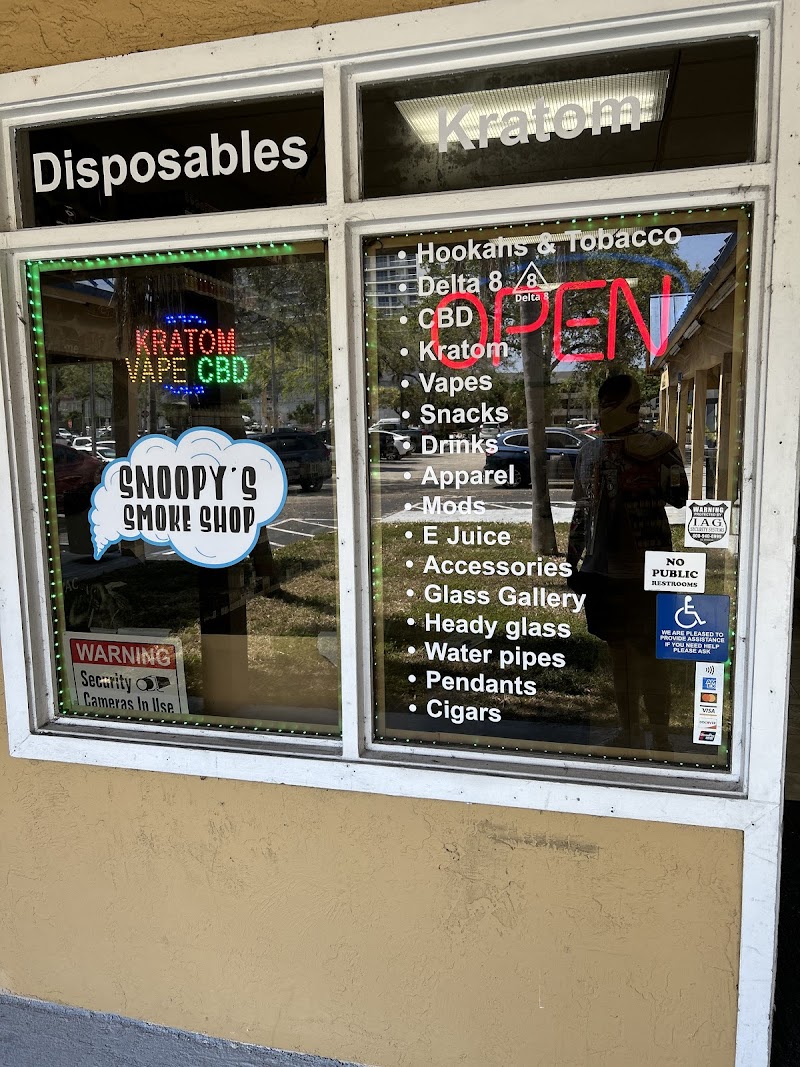 Snoopy’s smoke shop-delta 9, kratom, vape dispensary