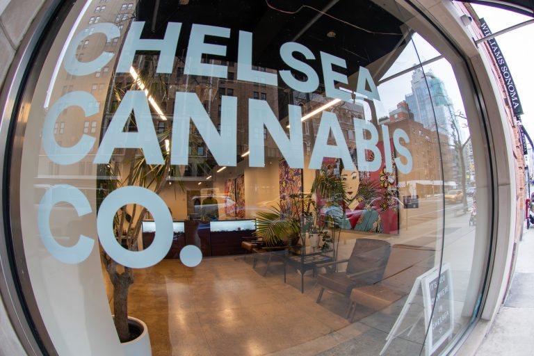 cannabis dispensary exterior window nyc 768x512