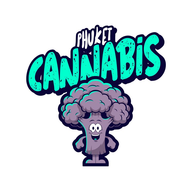 Phuket Cannabis Logo Weed Shop Patong  768x768