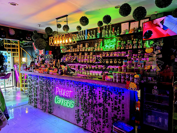 phuket cannabis shop 2026 patong weedstore